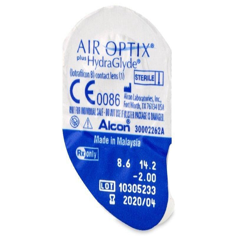 Alcon AIR OPTIX plus HydraGlyde confezione da 3 lenti