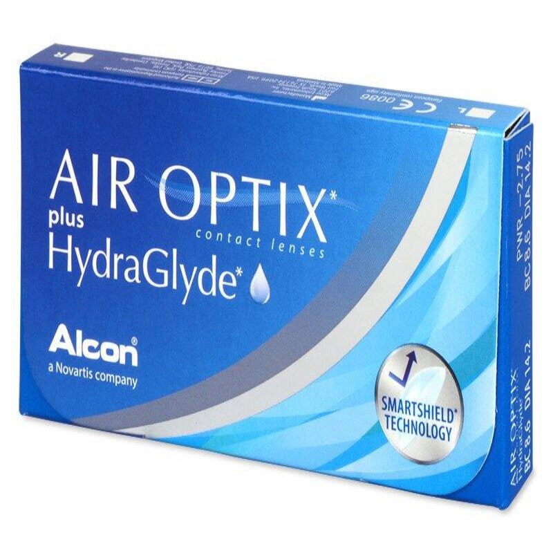 Alcon AIR OPTIX plus HydraGlyde confezione da 3 lenti