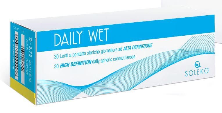 Soleko Daily Wet confezione da 30 lenti