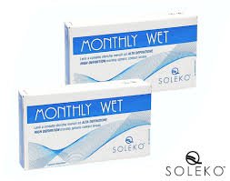 Soleko Monthly Wet 2 confezioni da 1 lente cad.